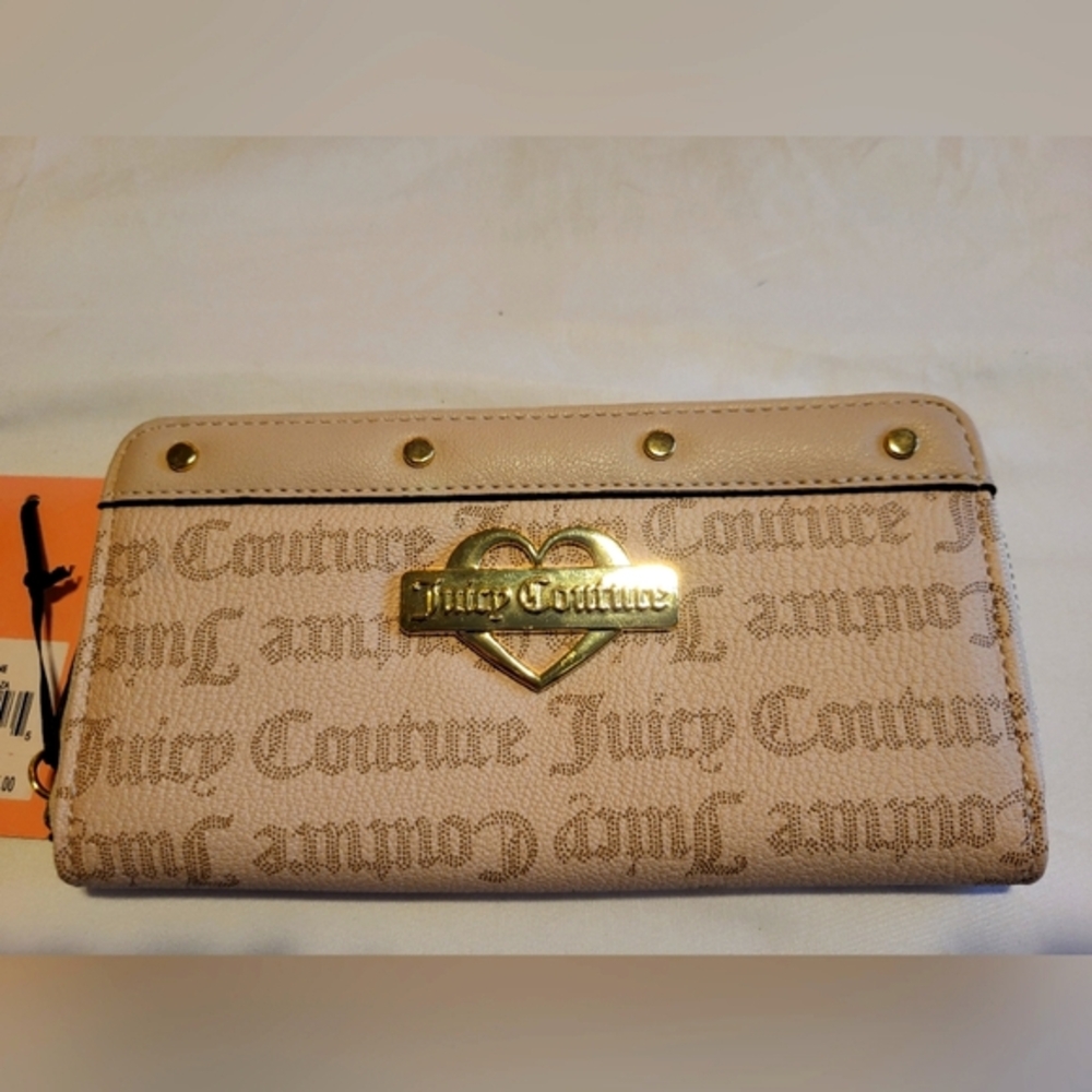 Juicy Couture sandstone wallet. Brand new with tags.